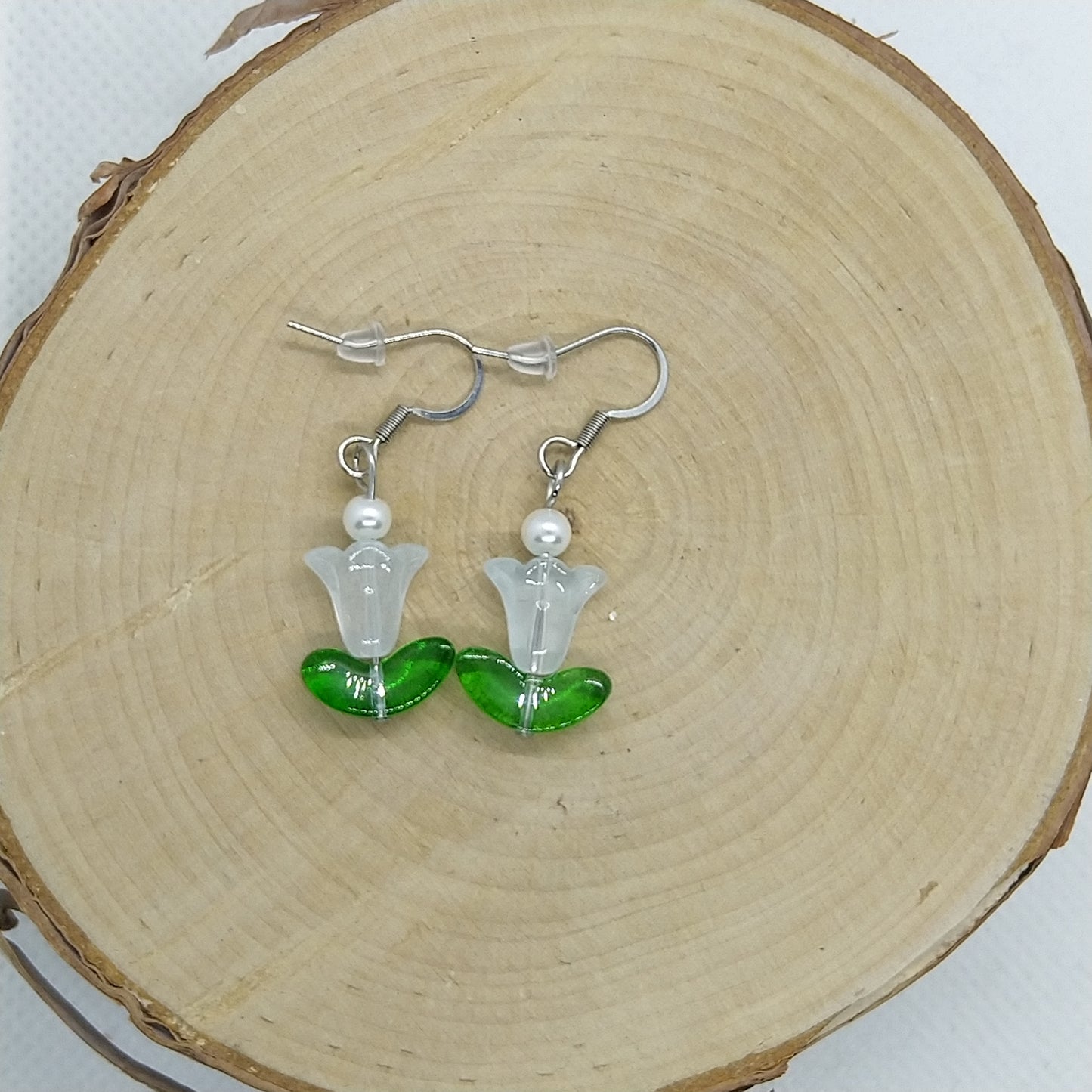 Earrings - Tulips