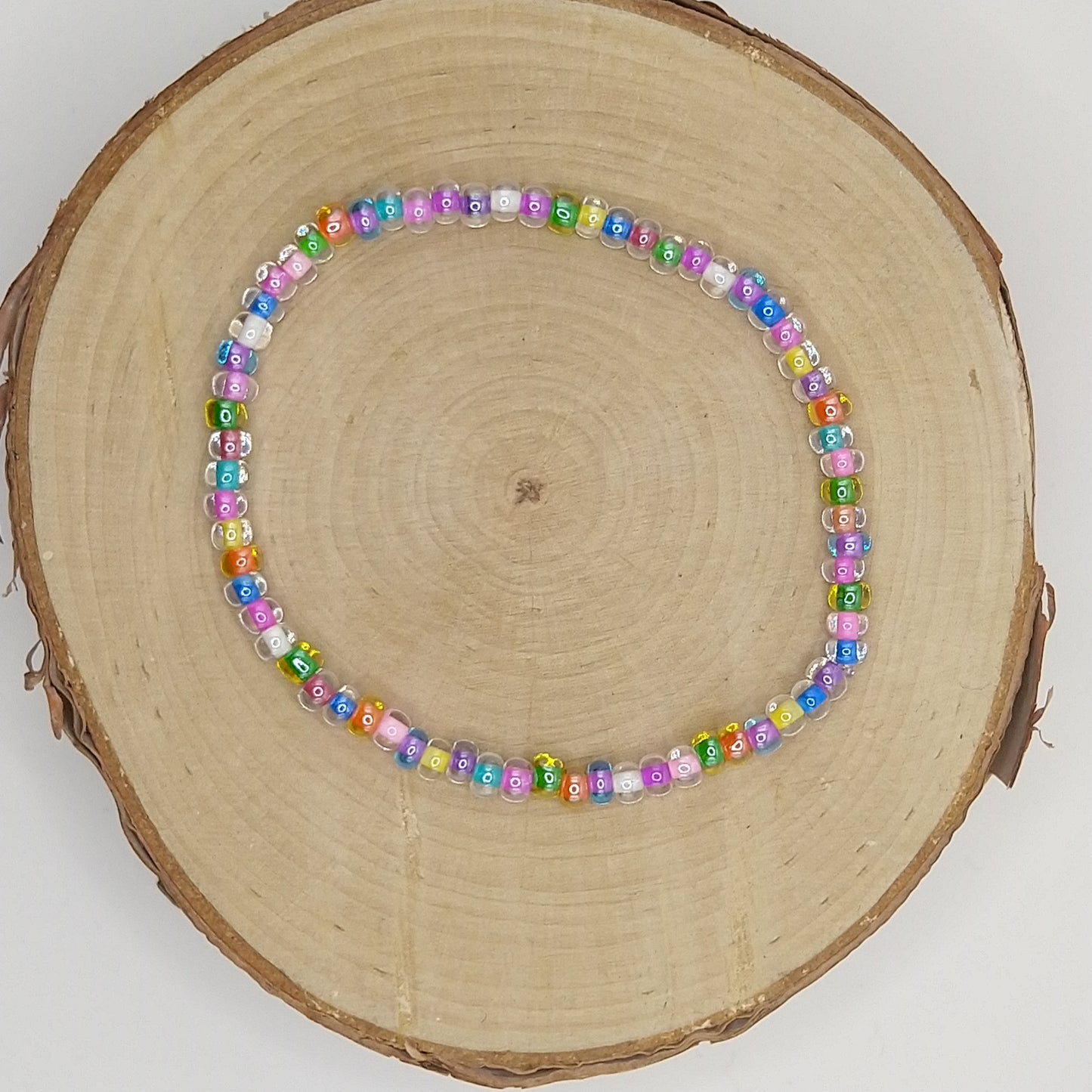 String Bead Bracelet - Candy Mix