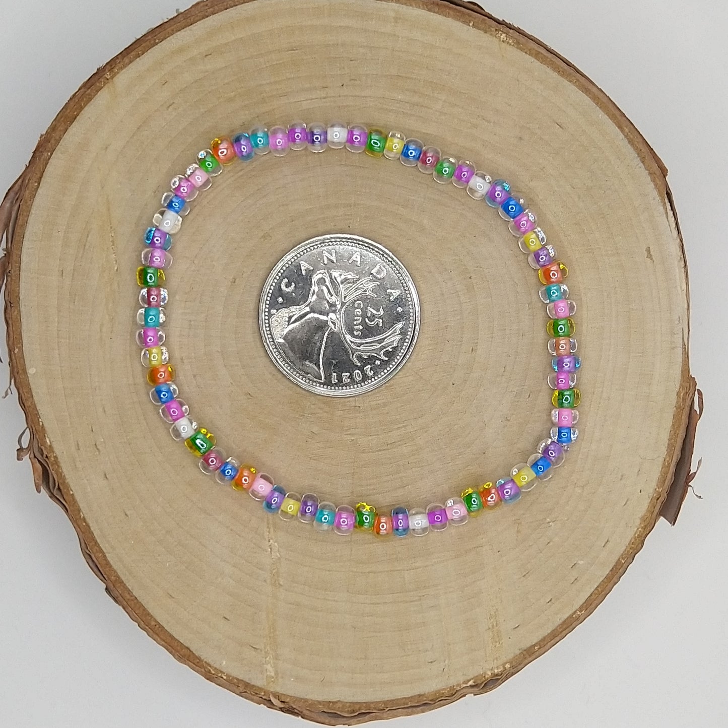 String Bead Bracelet - Candy Mix