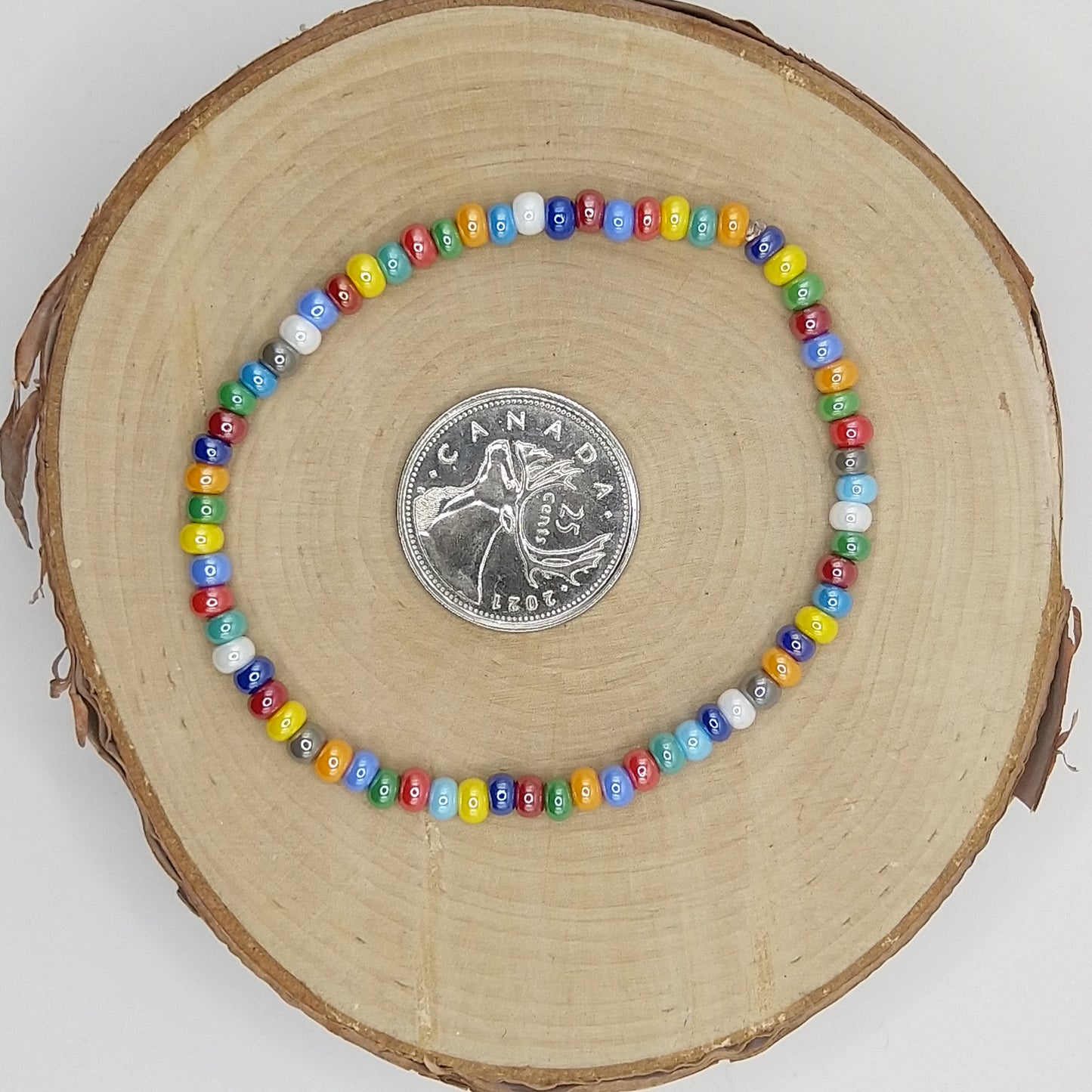 String Bead Bracelet - Multi Color