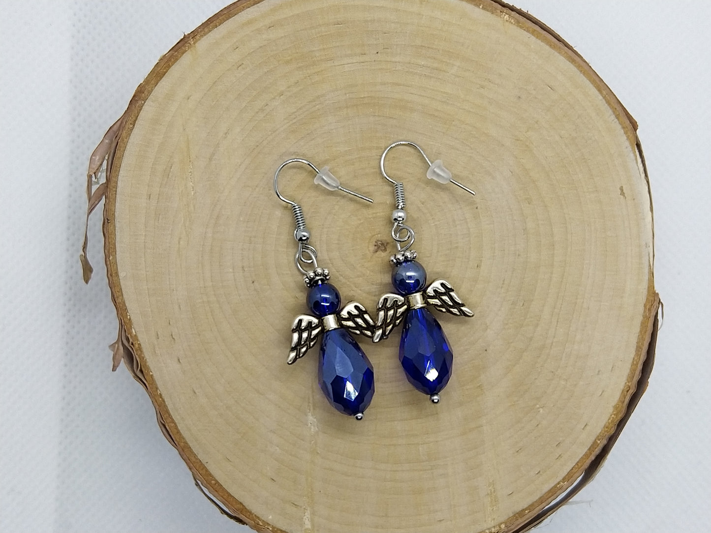 Earrings - Colorful Angels in silver