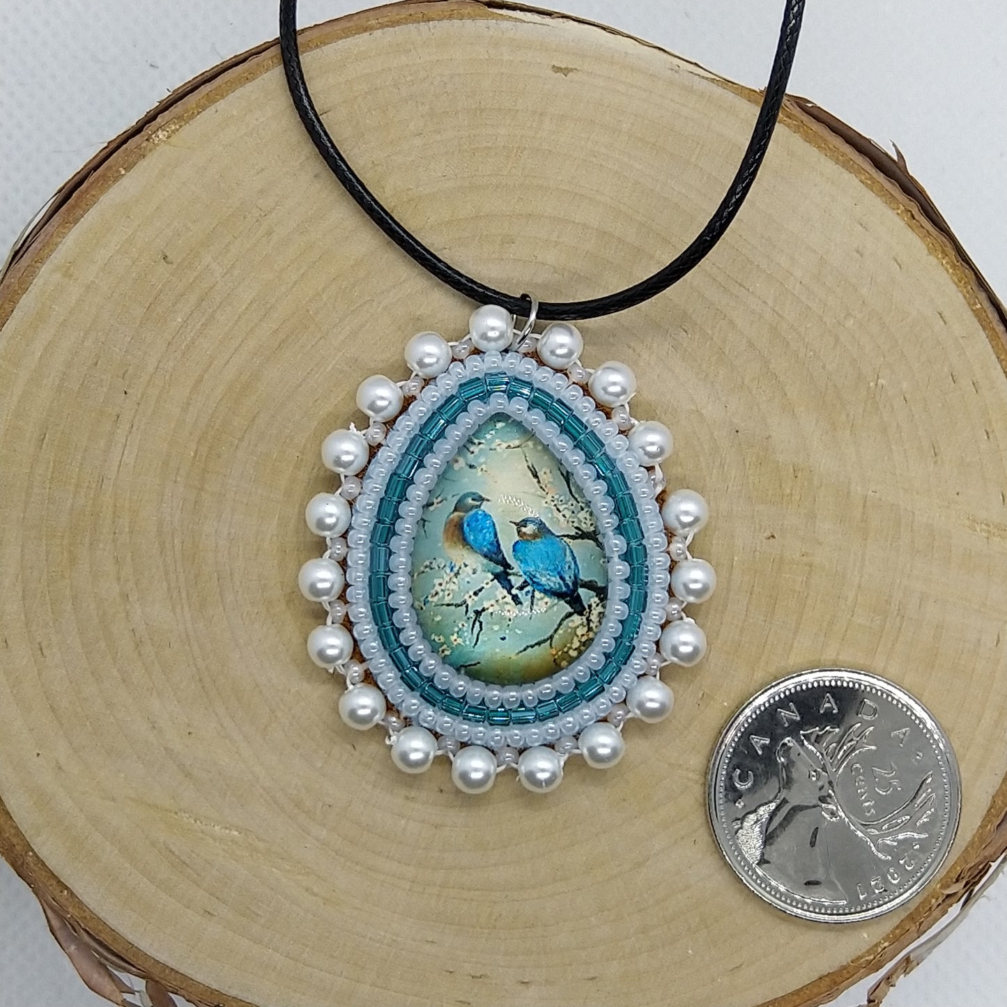 Necklace - Eastern Bluebird