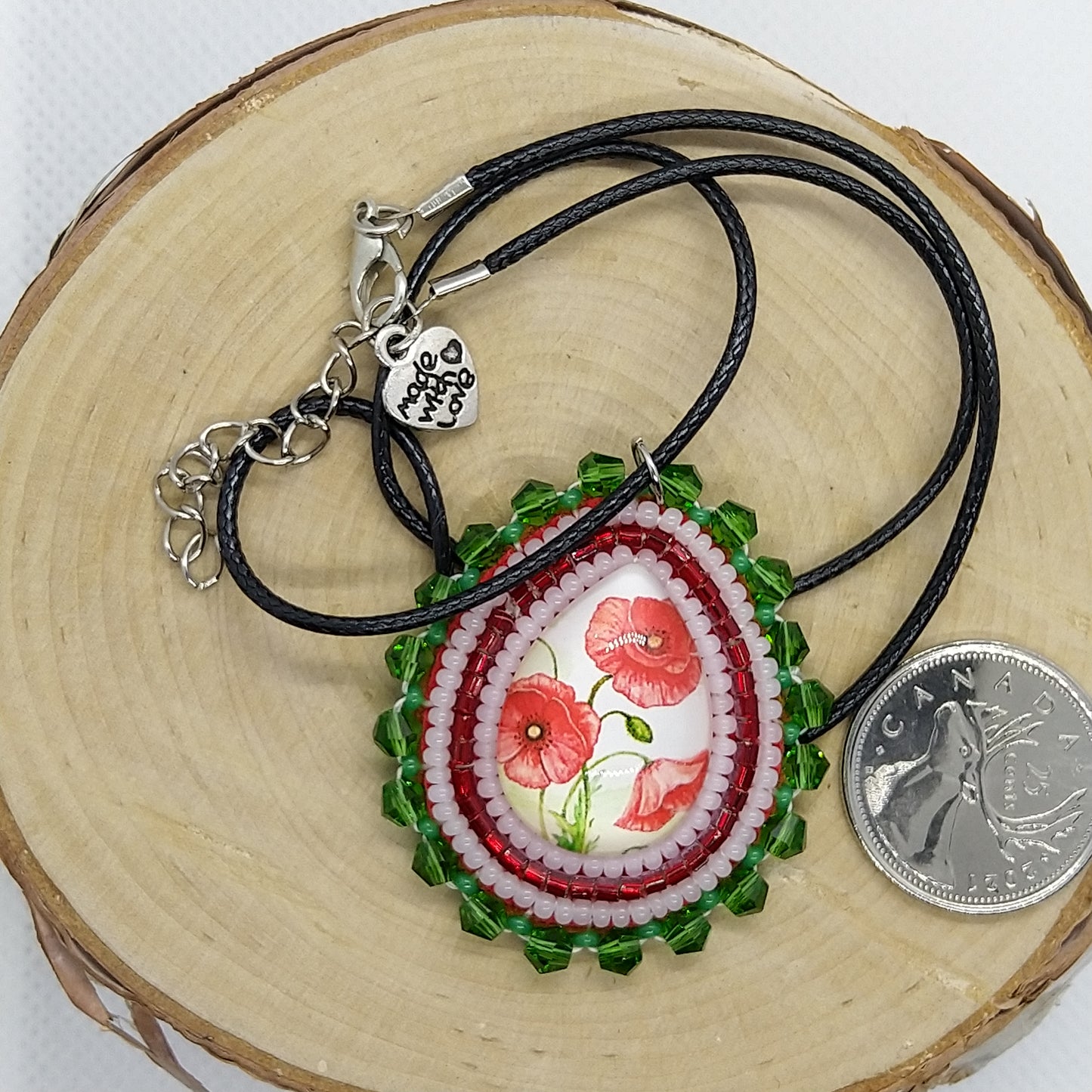 Necklace - Poppies