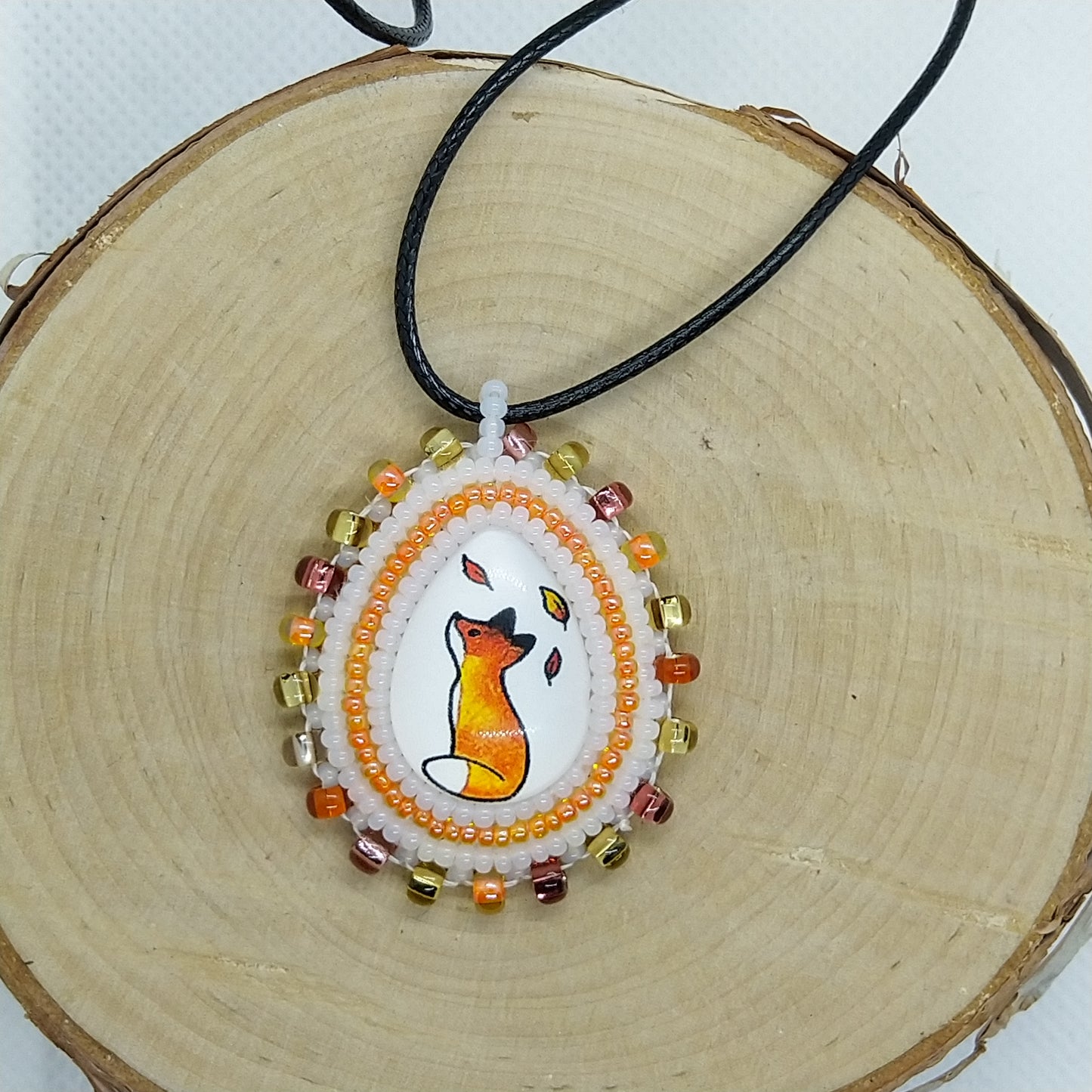 Necklace - Fox in the Woods
