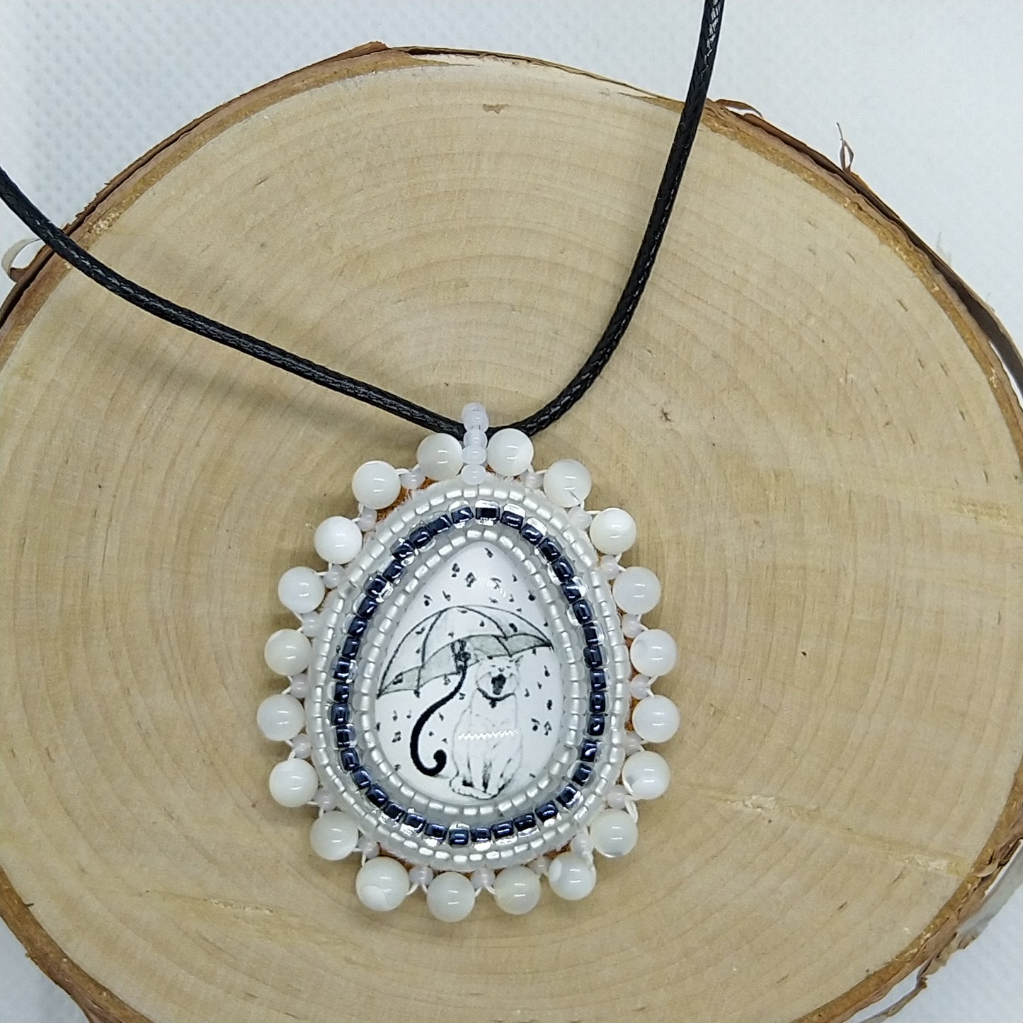 Necklace - Singing Cat