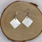 Earrings - Mother of Pearl Squares
