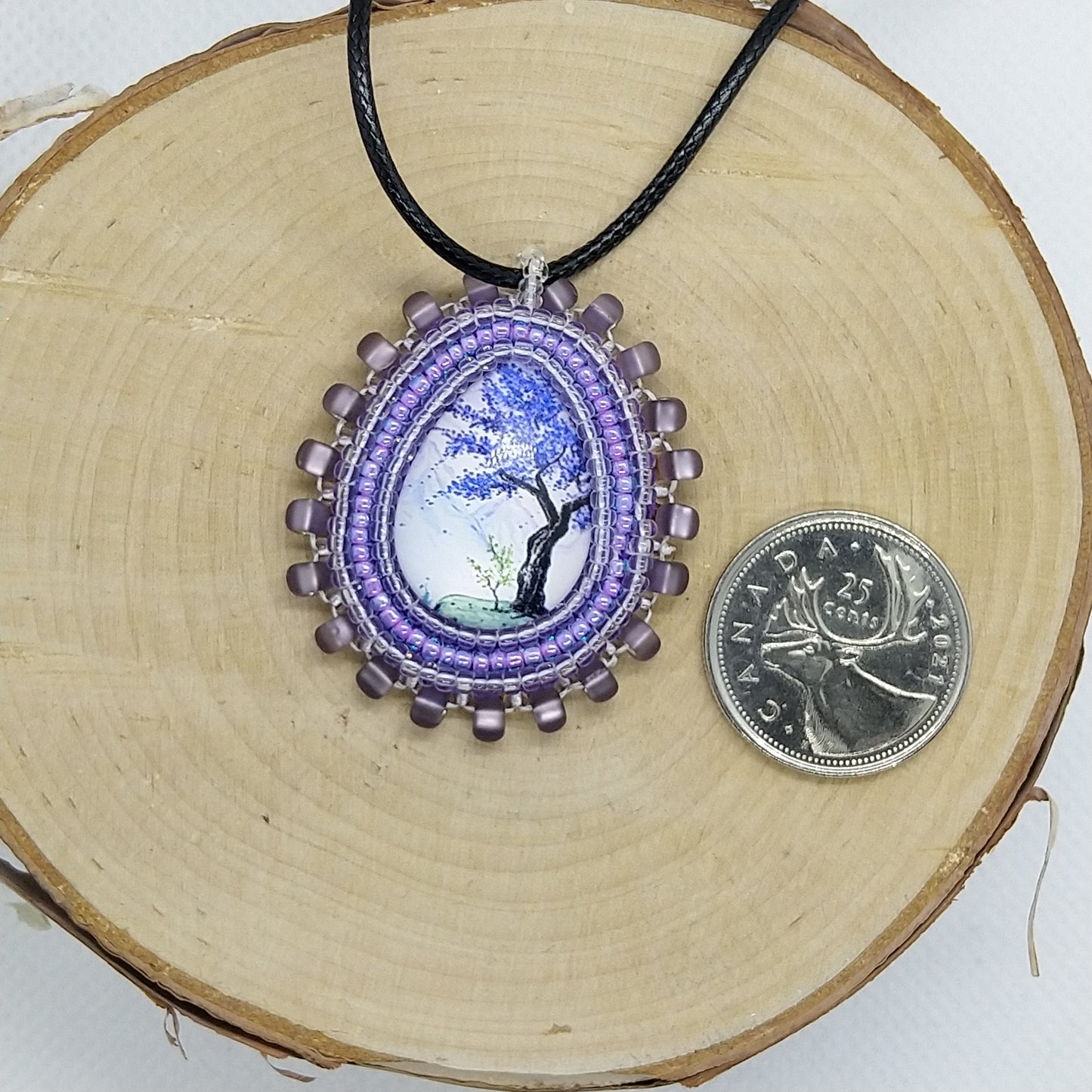 Necklace - Lavender Tree