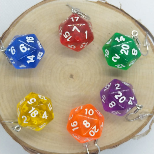 Earrings - Adventure Dice