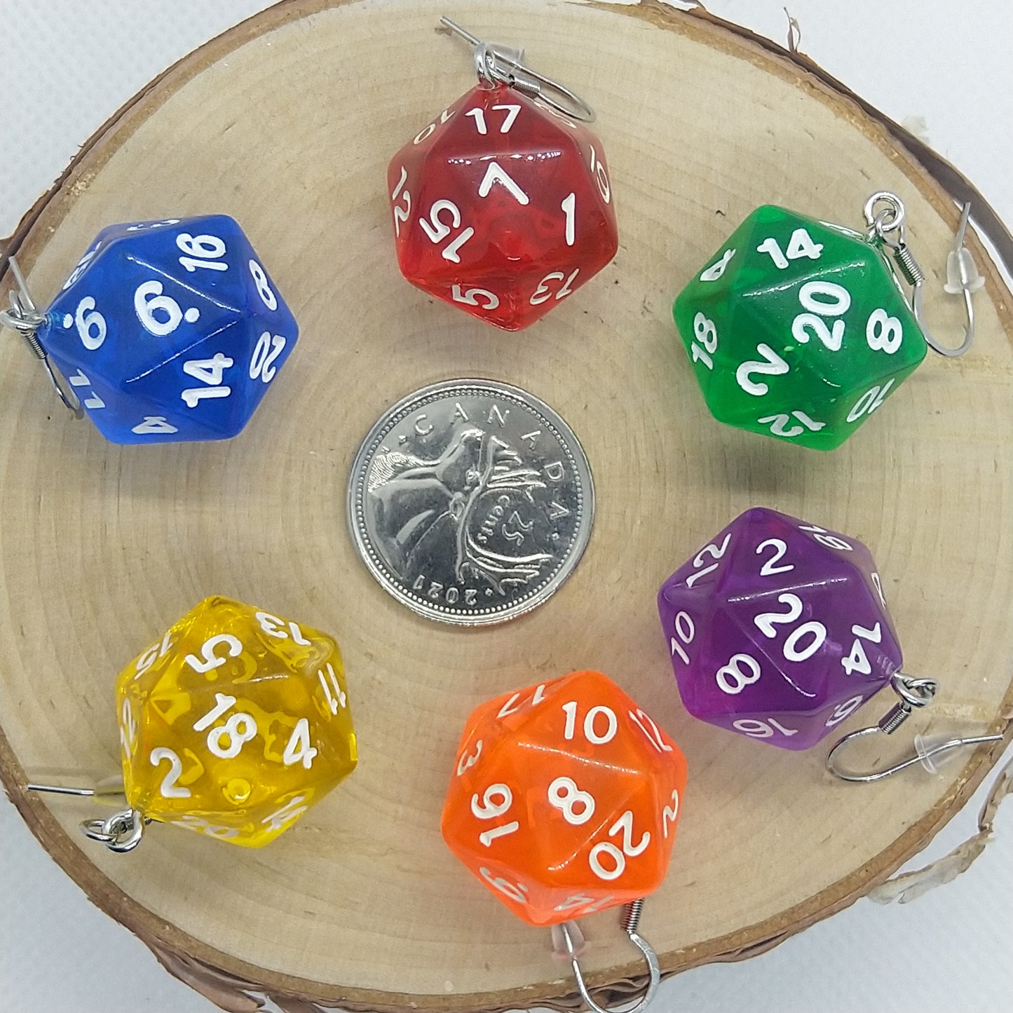 Earrings - Adventure Dice