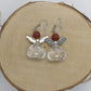 Earrings - Angels with semi-precious stones