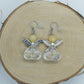 Earrings - Angels with semi-precious stones