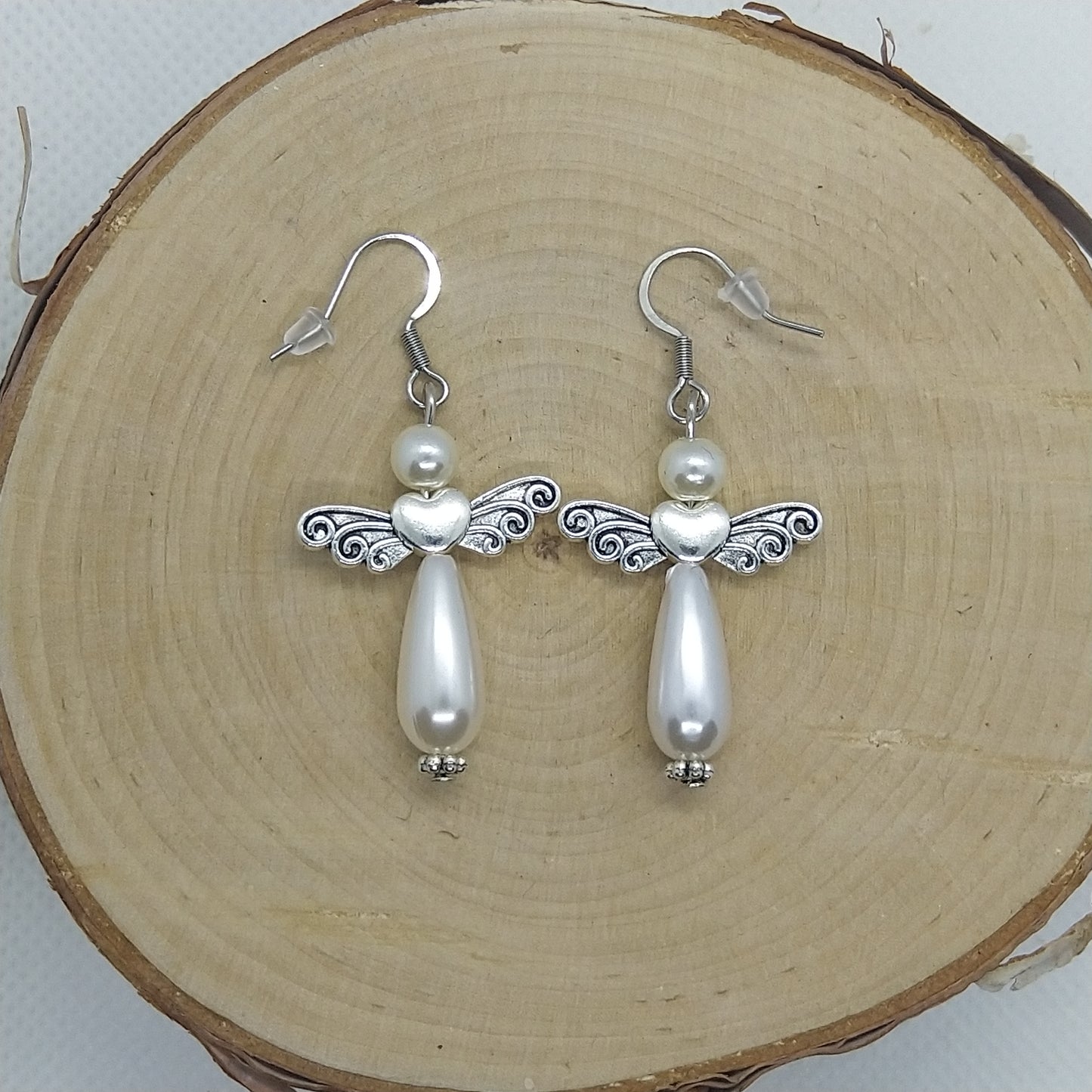 Earrings - Acrylic Angels