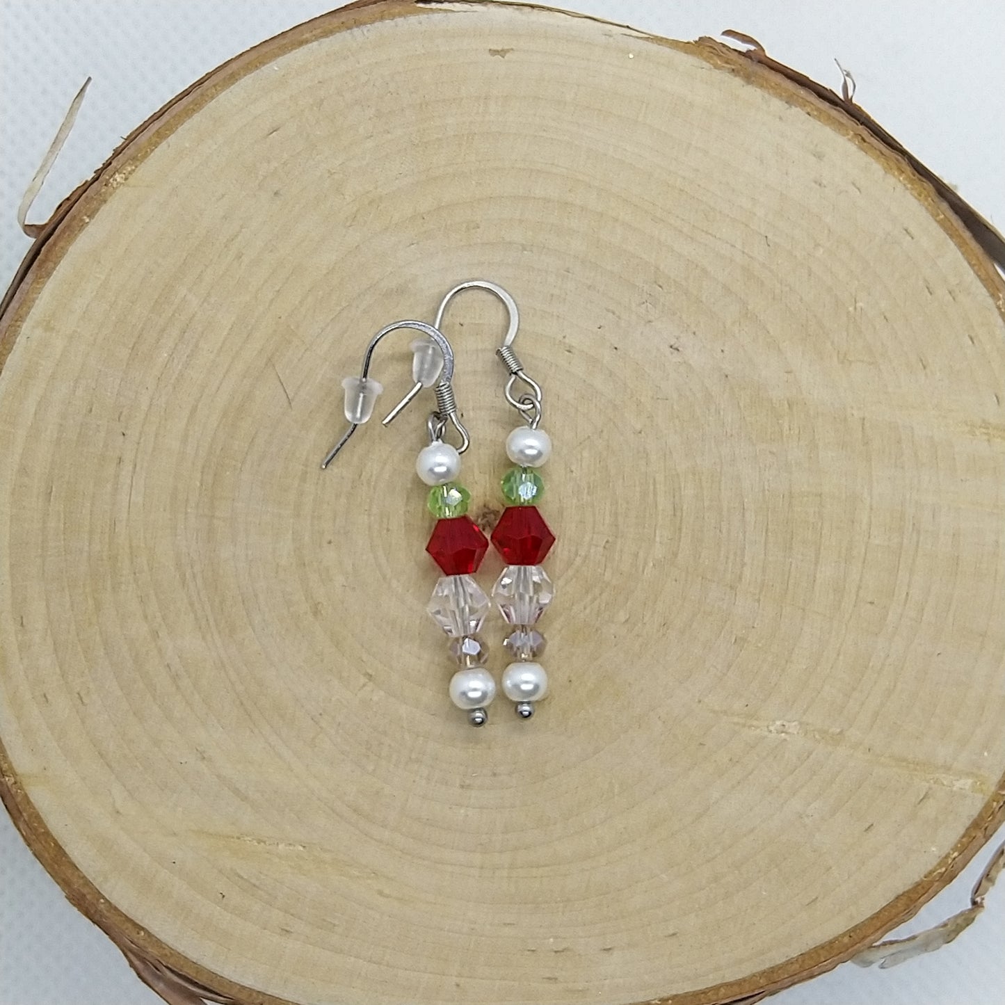 Earrings and Necklace - Strawberry Set