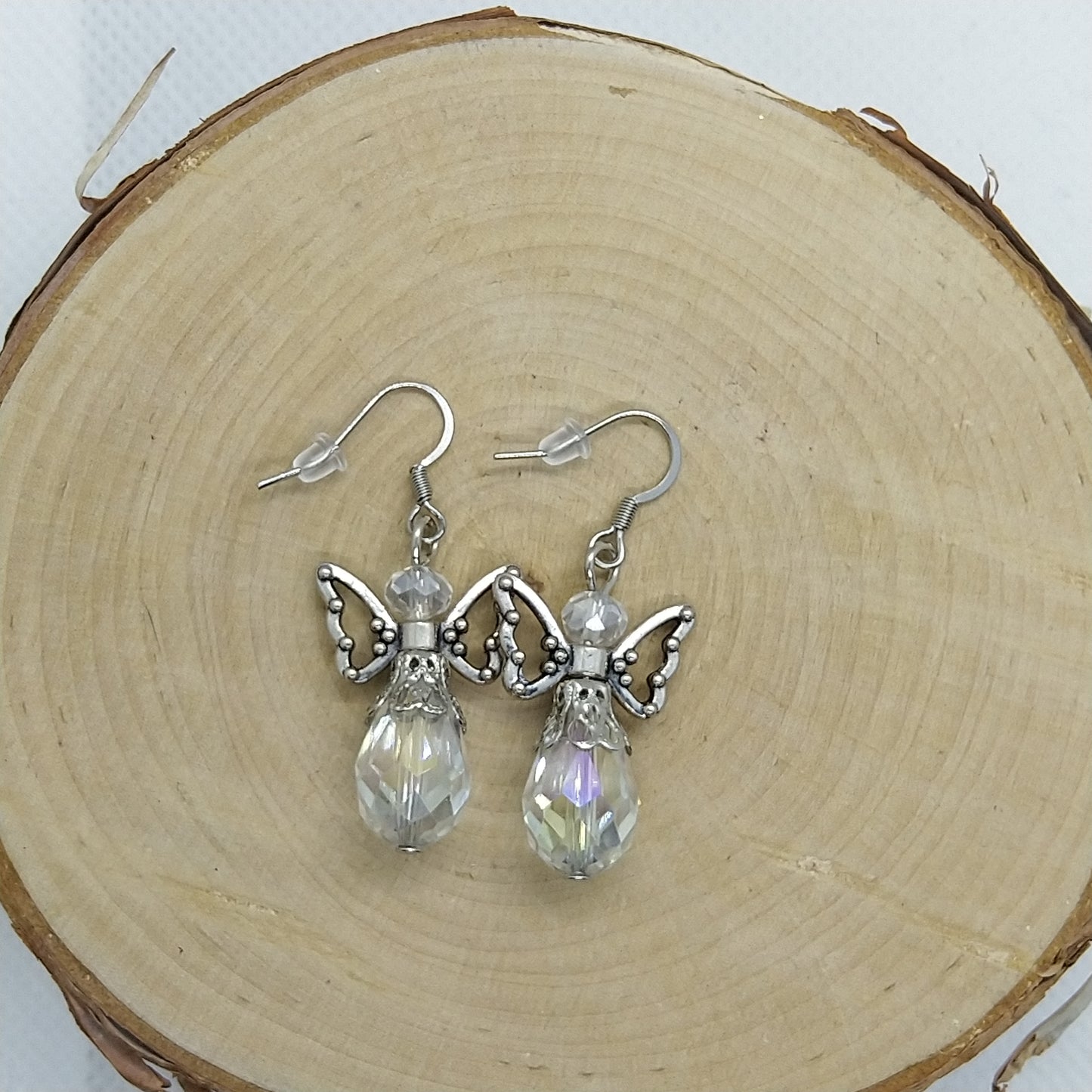 Earrings - Angel with dress