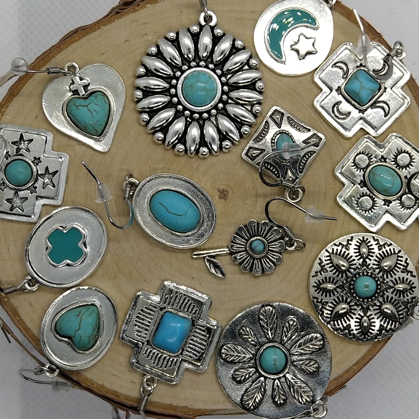 Earrings - Turquoise Stone Collection