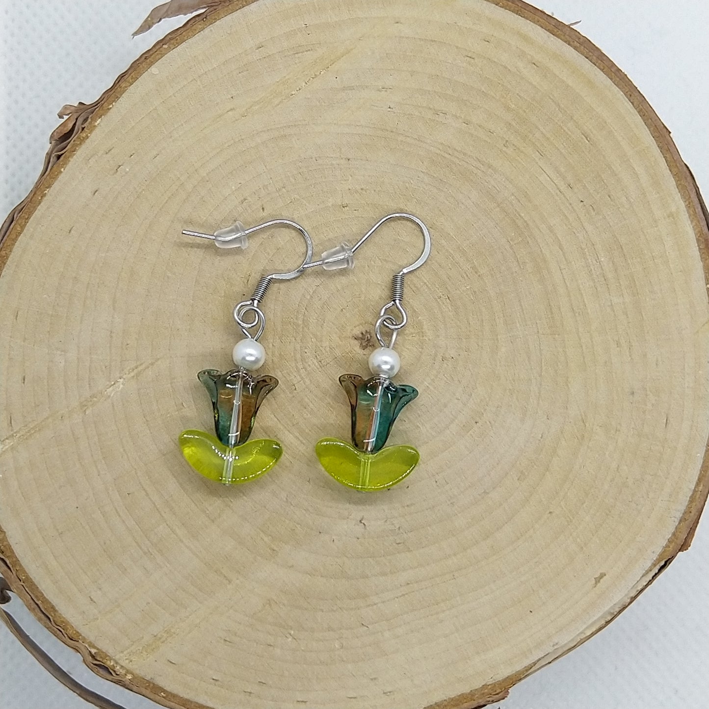 Earrings - Tulips