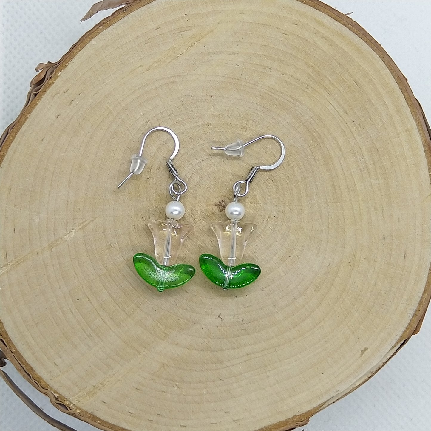 Earrings - Tulips