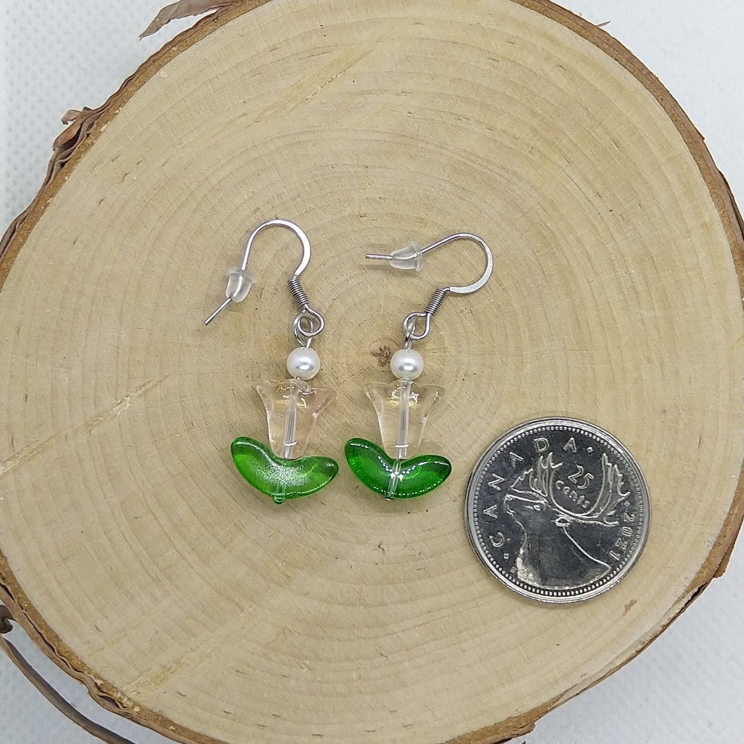 Earrings - Tulips