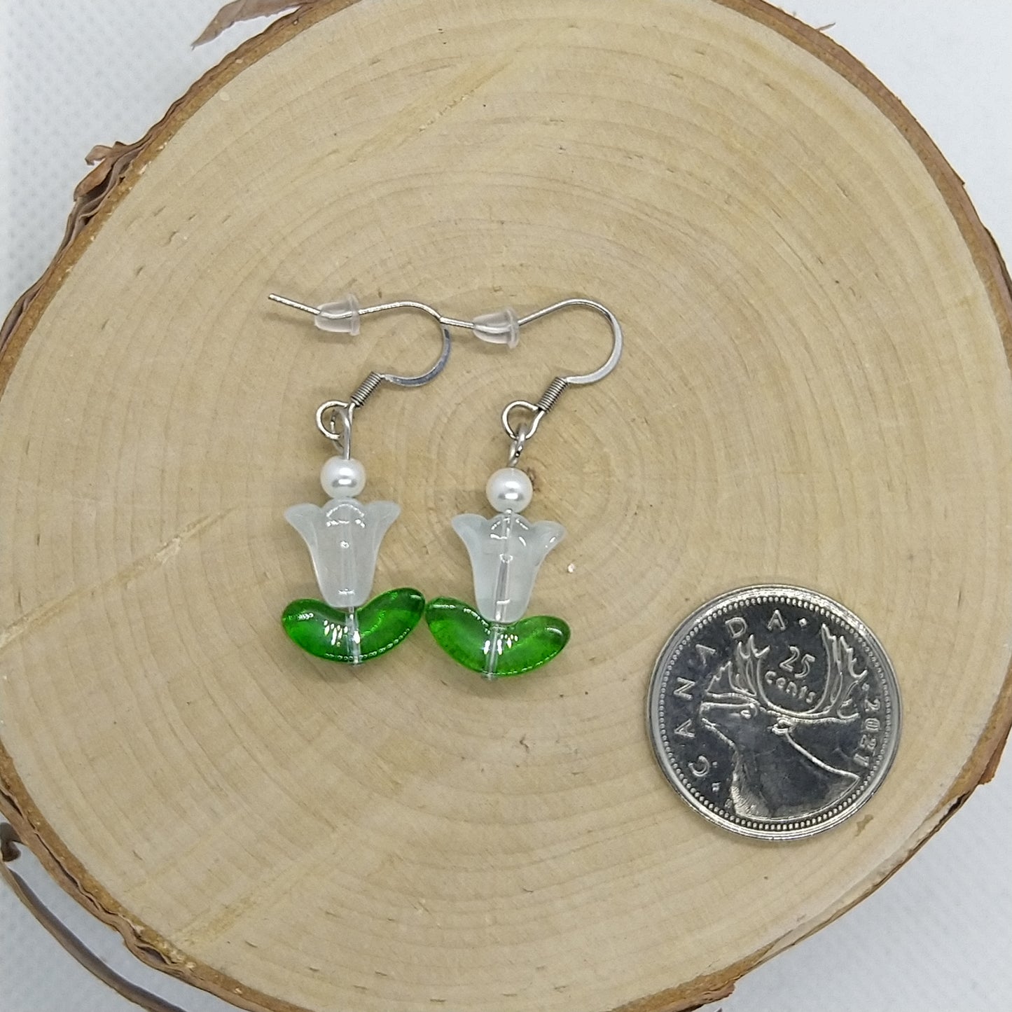 Earrings - Tulips