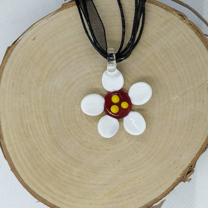 Necklace - Glass Flower Collection