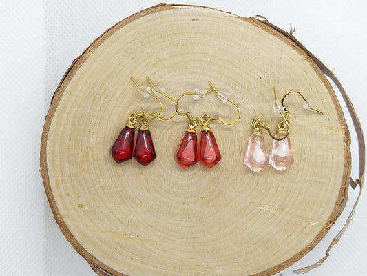 Earrings - Pomegranate Seeds