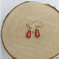 Earrings - Pomegranate Seeds