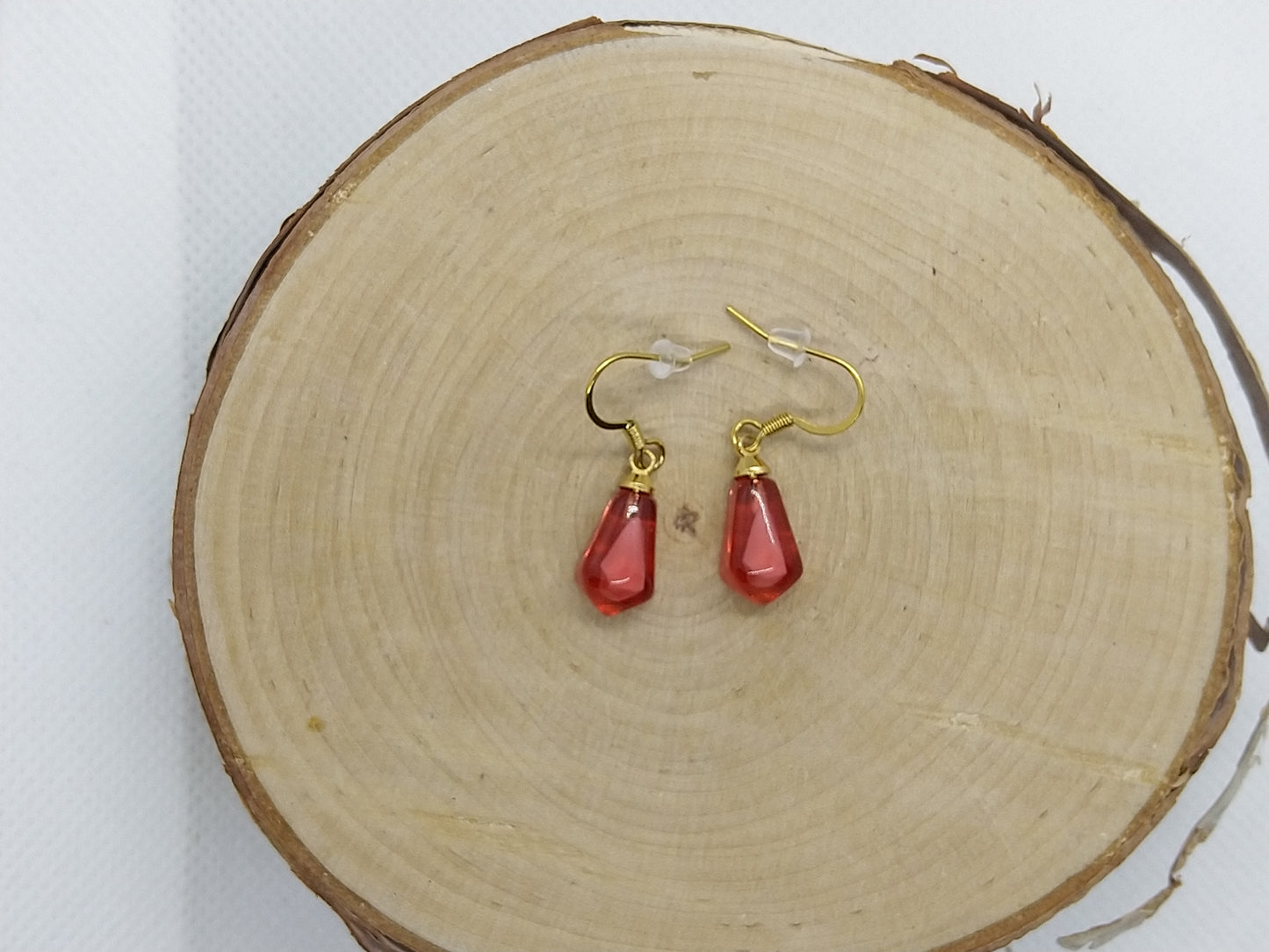 Earrings - Pomegranate Seeds