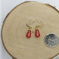 Earrings - Pomegranate Seeds