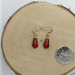 Earrings - Pomegranate Seeds