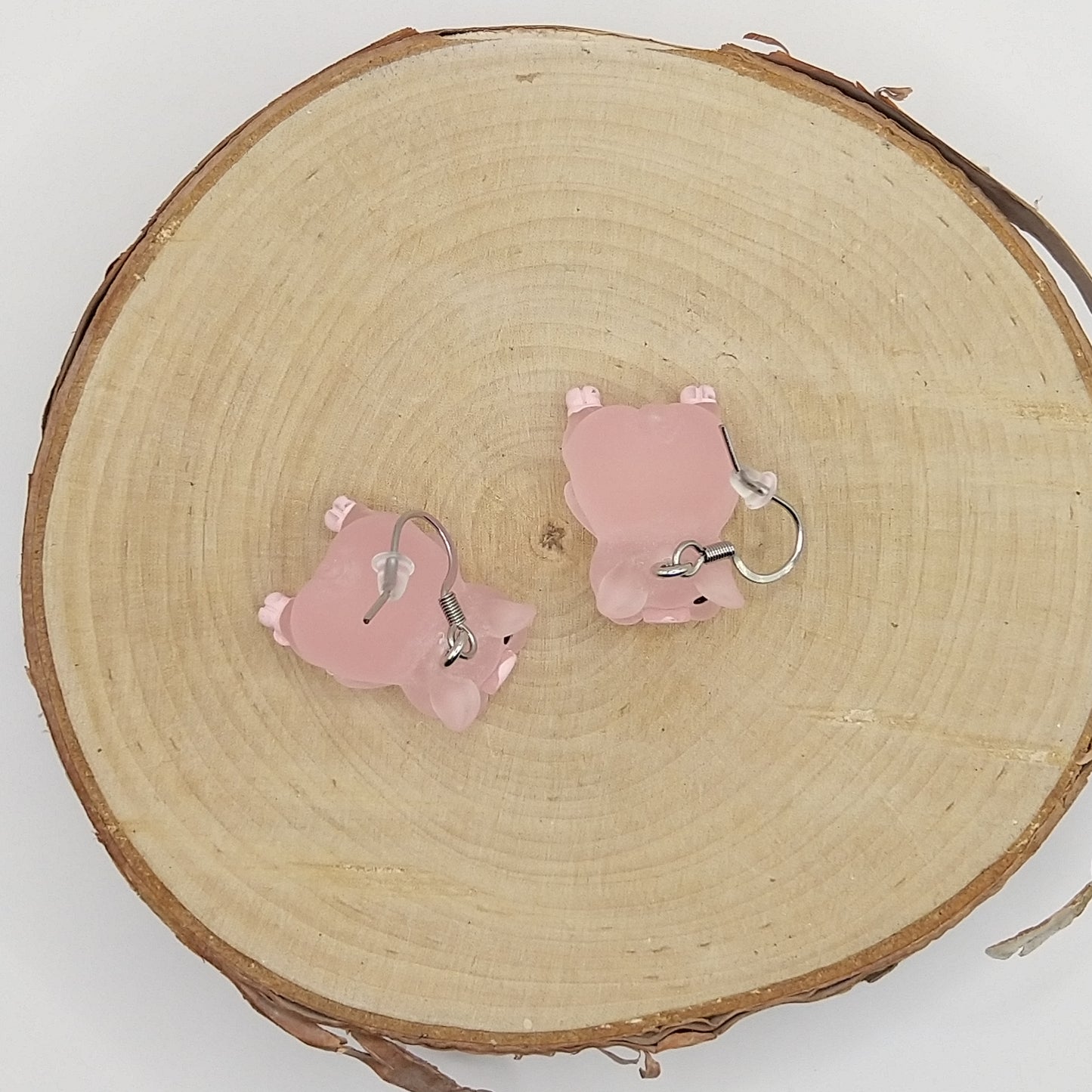 Earrings - Resin Piggy