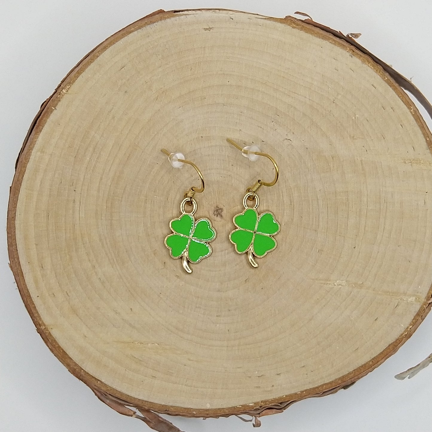 Earrings - Four Leaves Clover