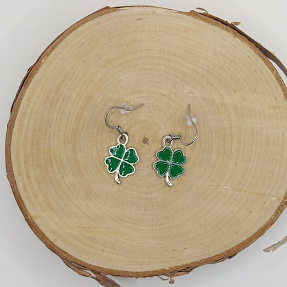 Earrings - Four Leaves Clover