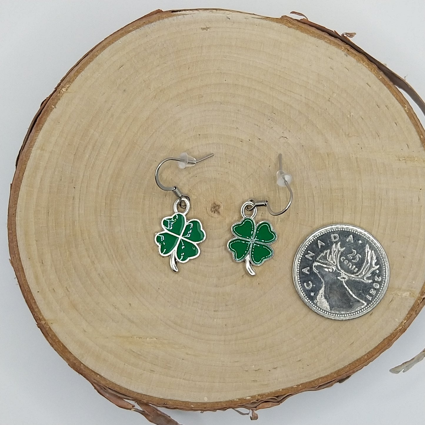 Earrings - Four Leaves Clover