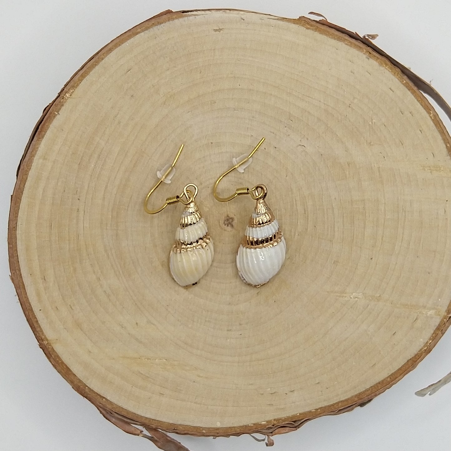 Earrings - Gold Plated Shells