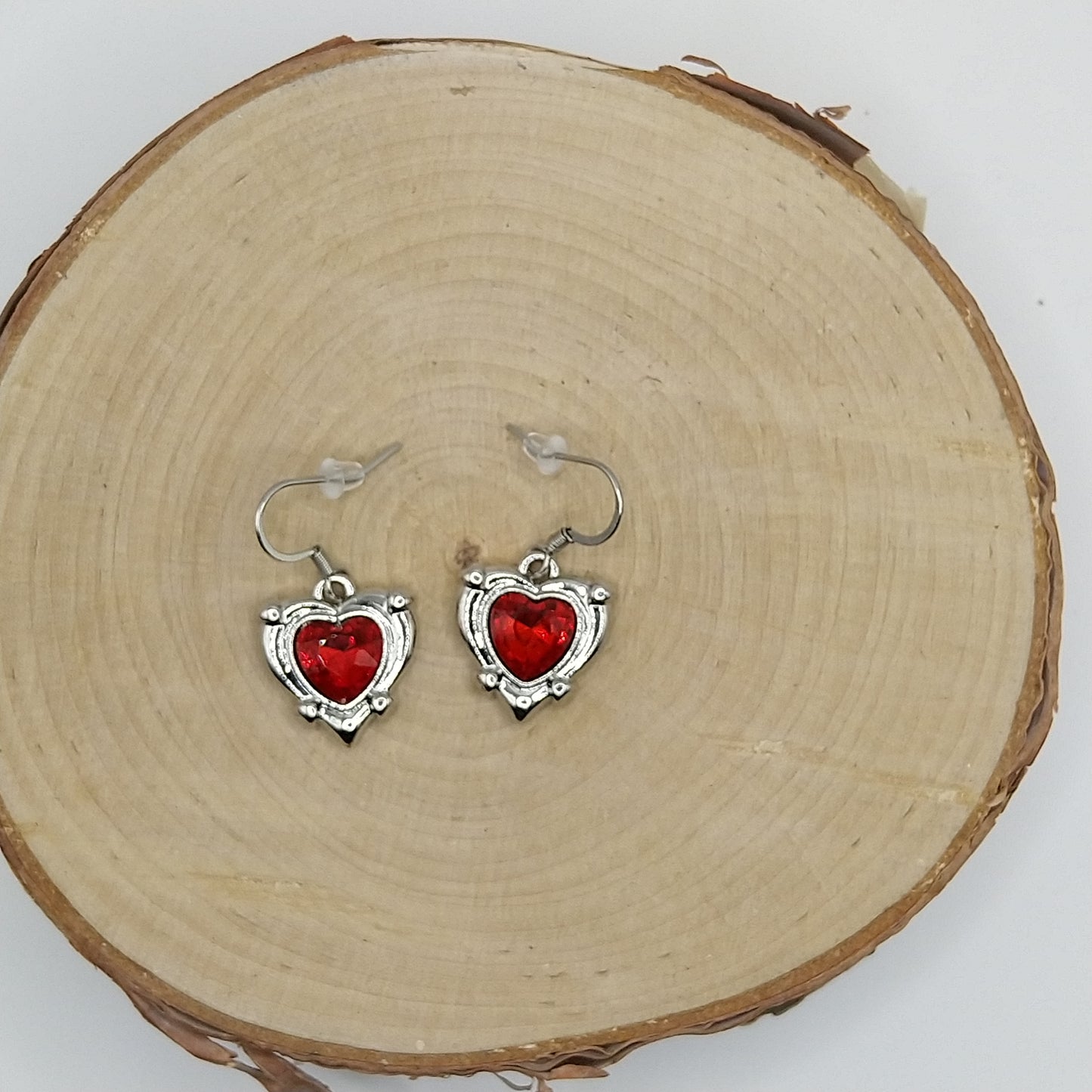 Earrings - Metal Heart Collection