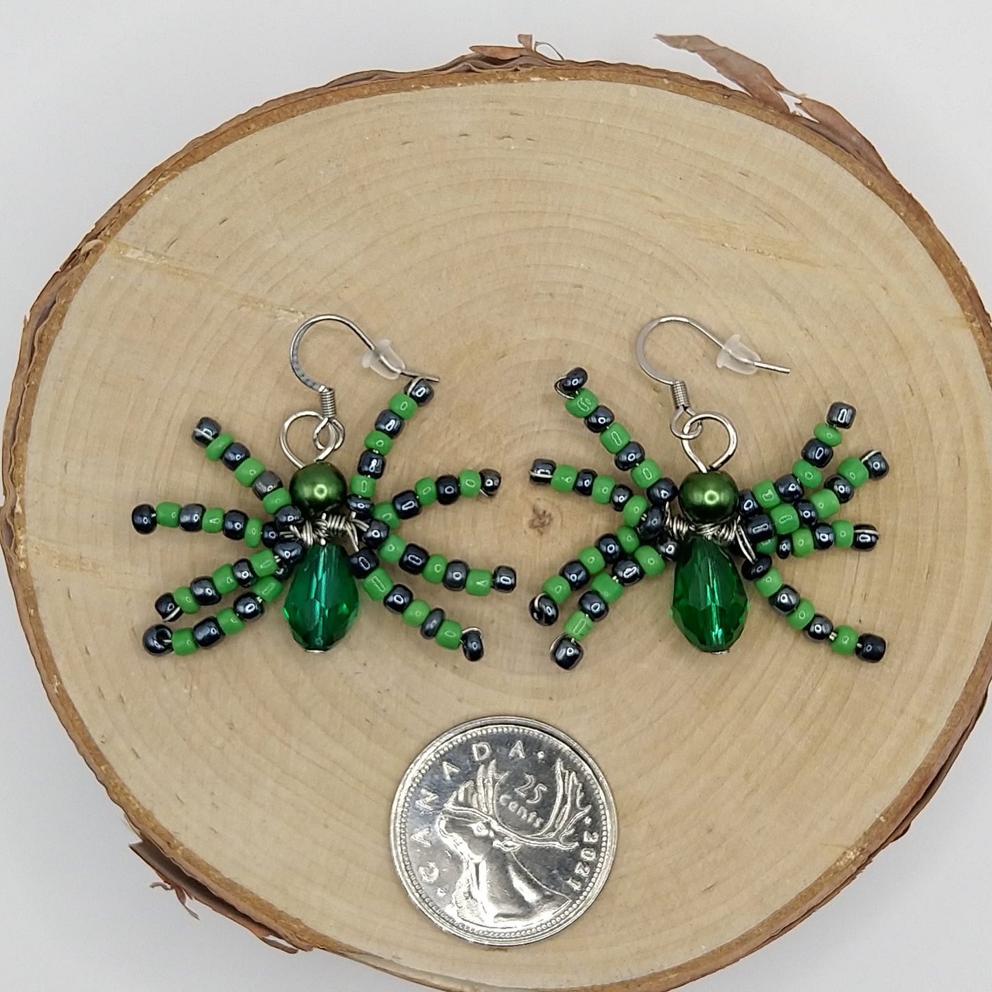 Earrings - Beads Spider Collection