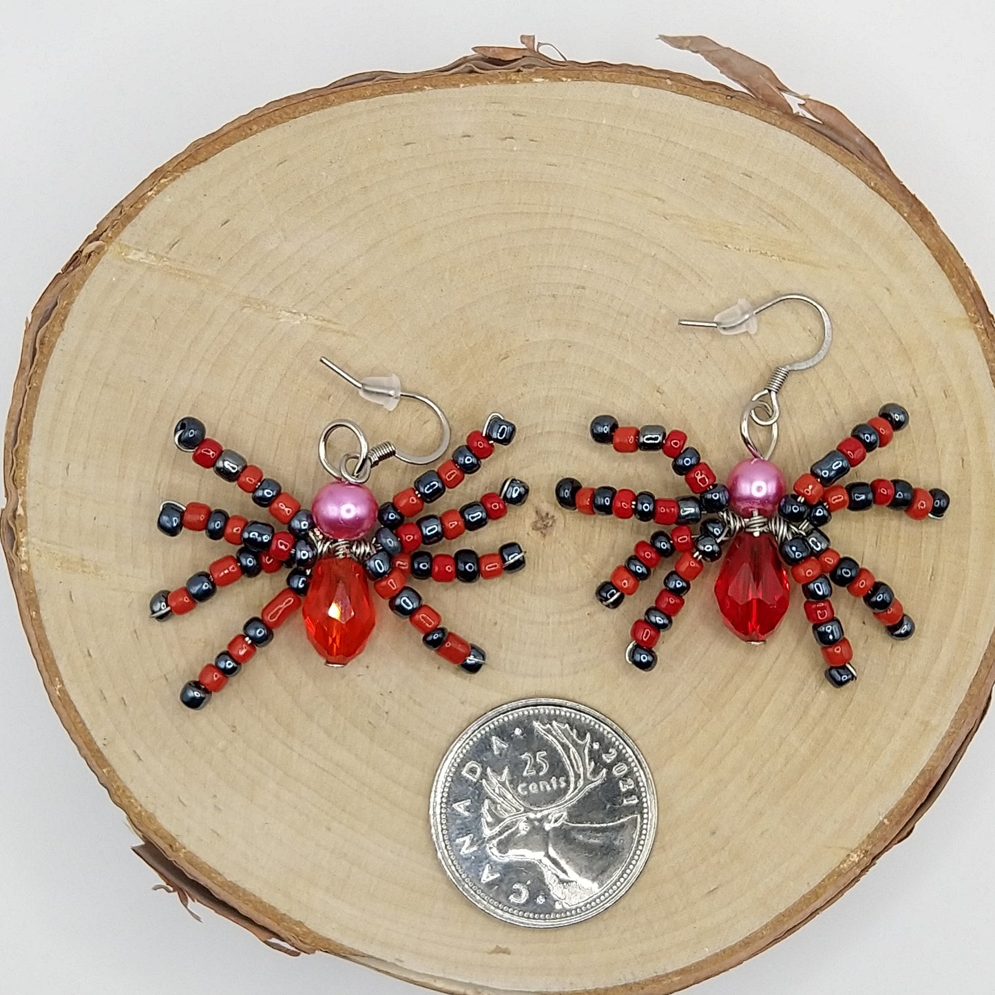 Earrings - Beads Spider Collection