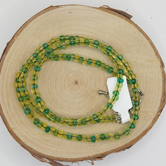 String Bead Necklace - Happy Sailing