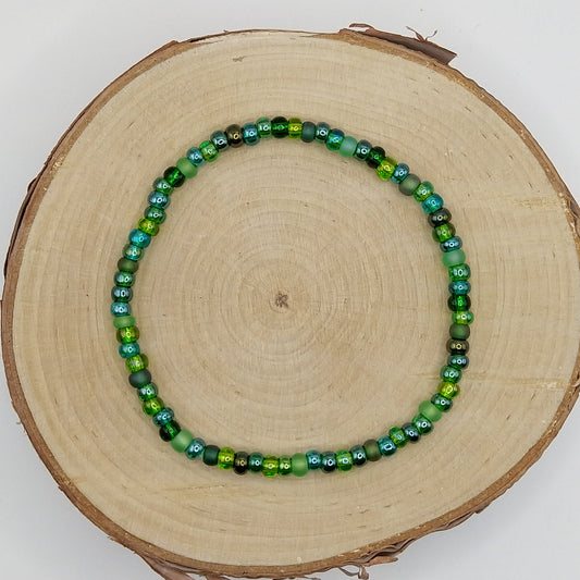 String Bead Bracelet - Herb Garden