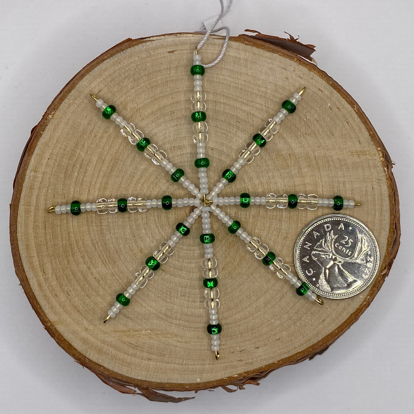 Ornament Star - Winter Forest (Dark Green)
