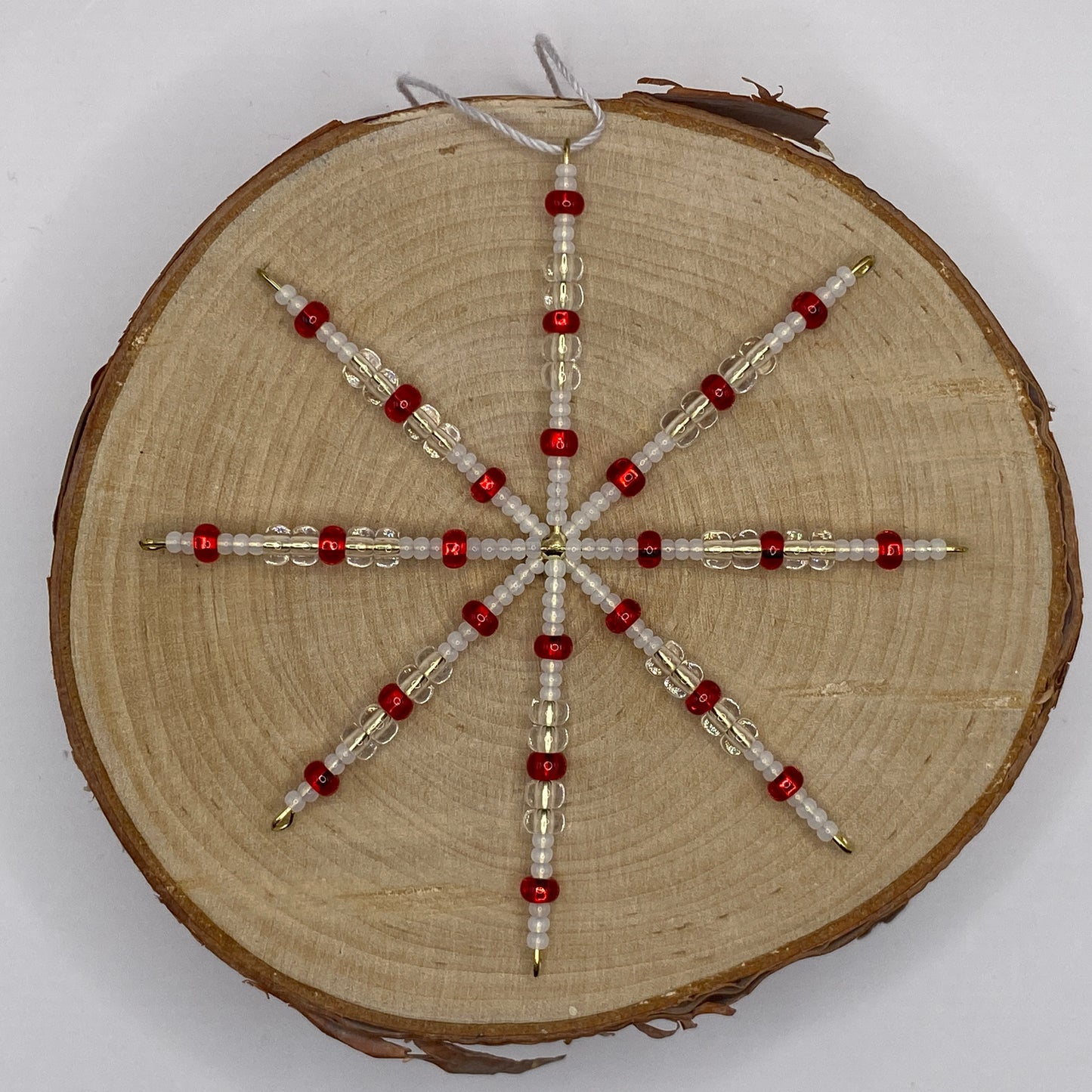 Ornament Star - Christmas Joy (Red)