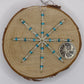 Ornament Star - Snowflake (Light Blue)
