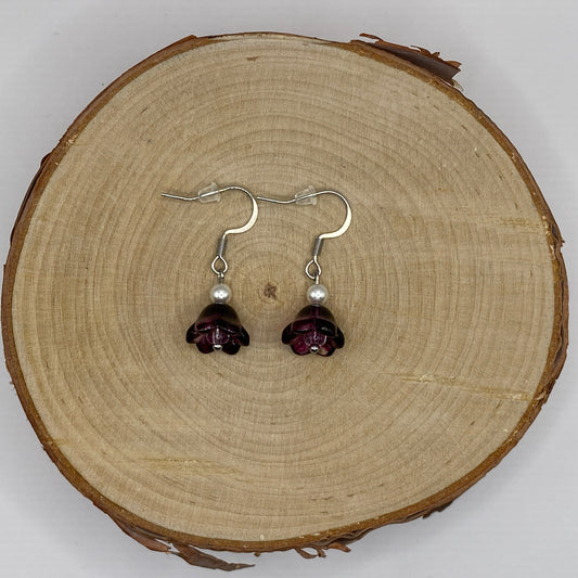 Earrings - Bell Flowers (Glass)