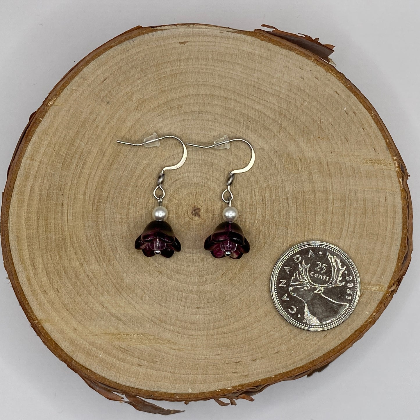 Earrings - Bell Flowers (Glass)