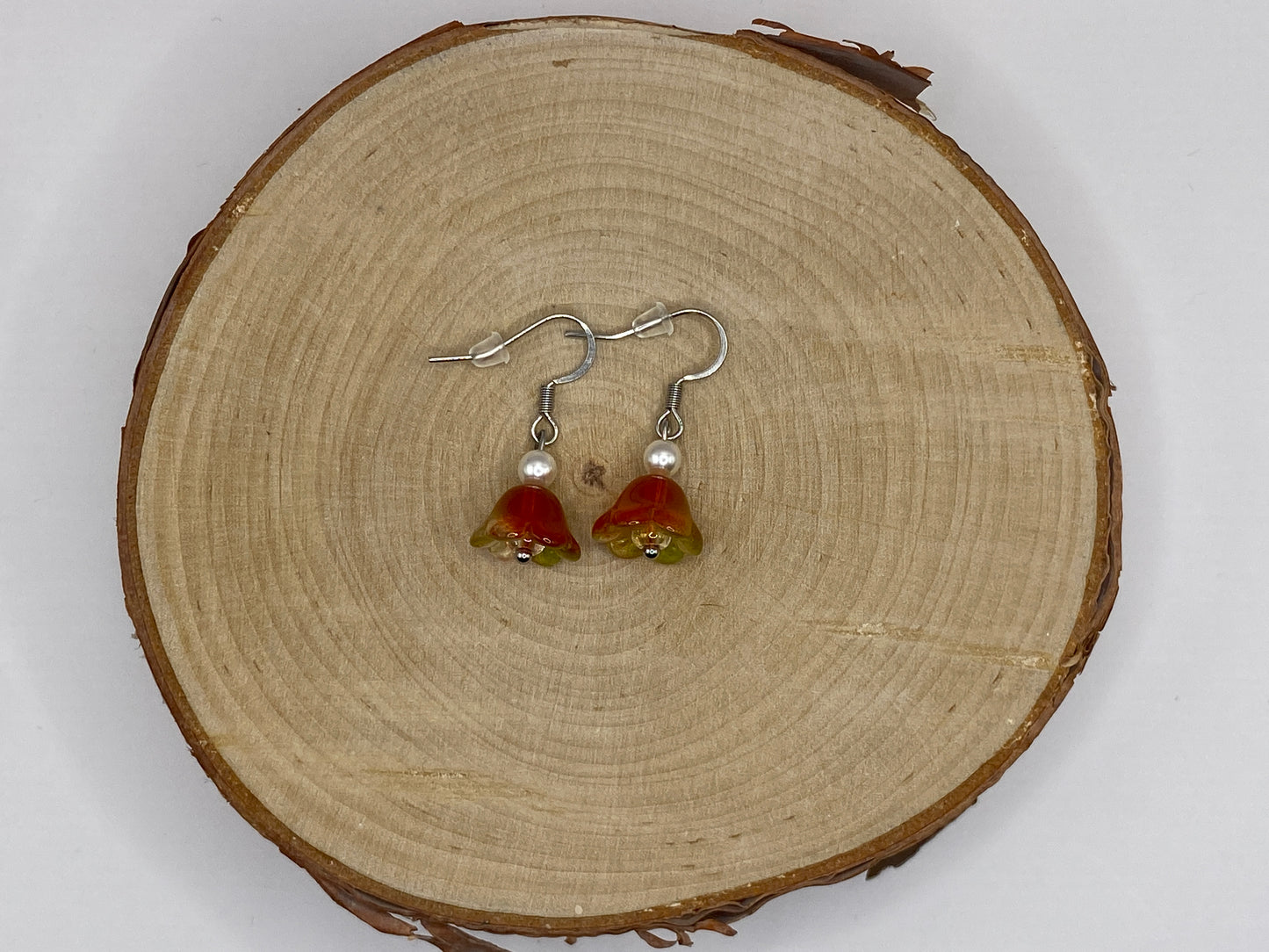 Earrings - Bell Flowers (Glass)