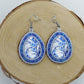 Earrings - Cornflowers