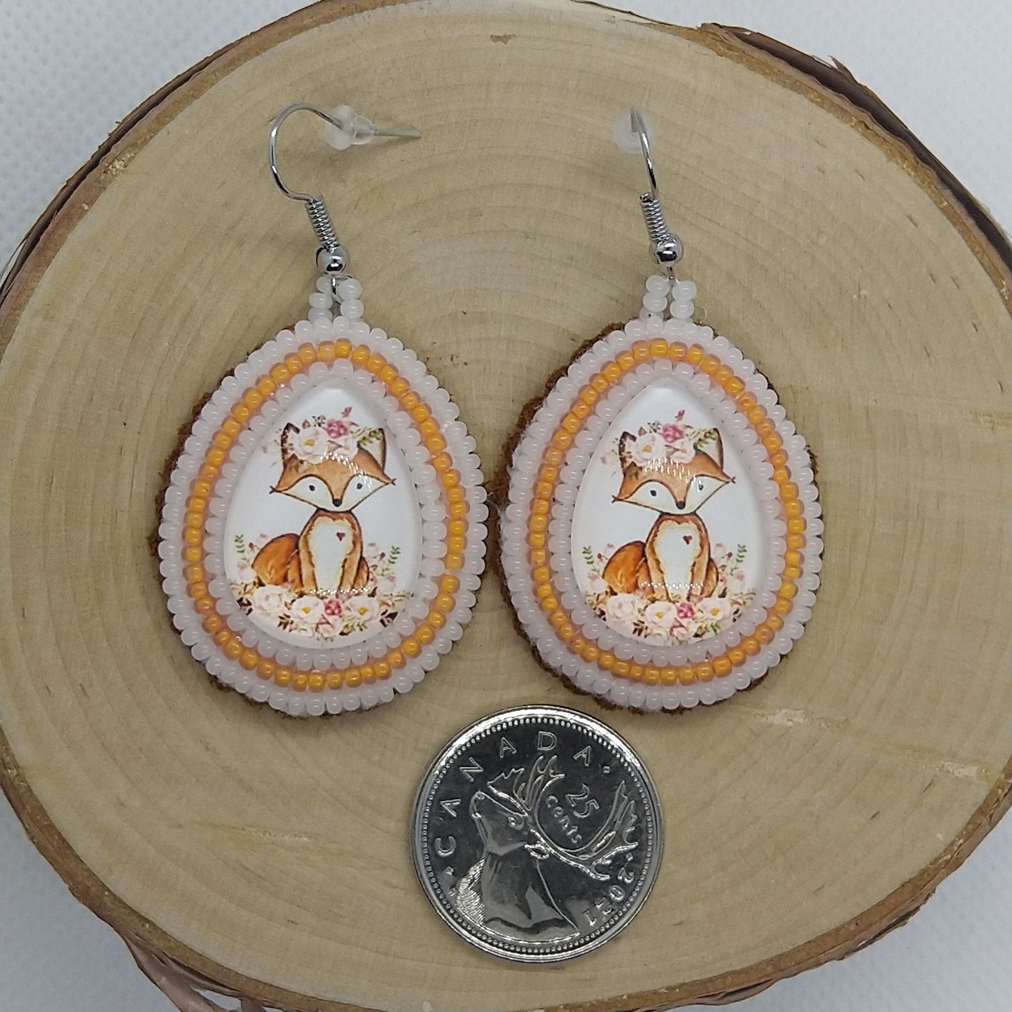 Earrings - Baby Fox