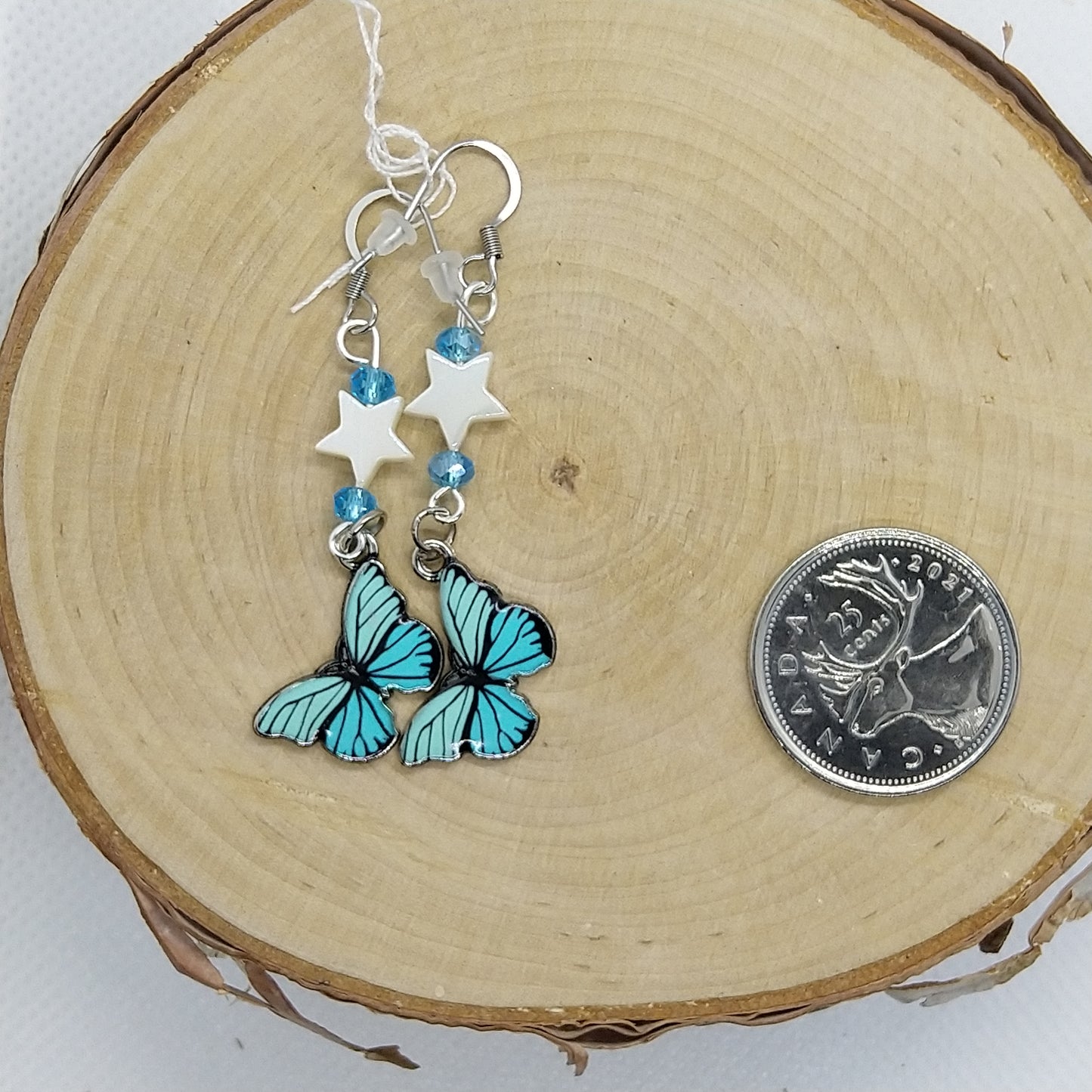 Earrings - Silver Small Butterflies Collection