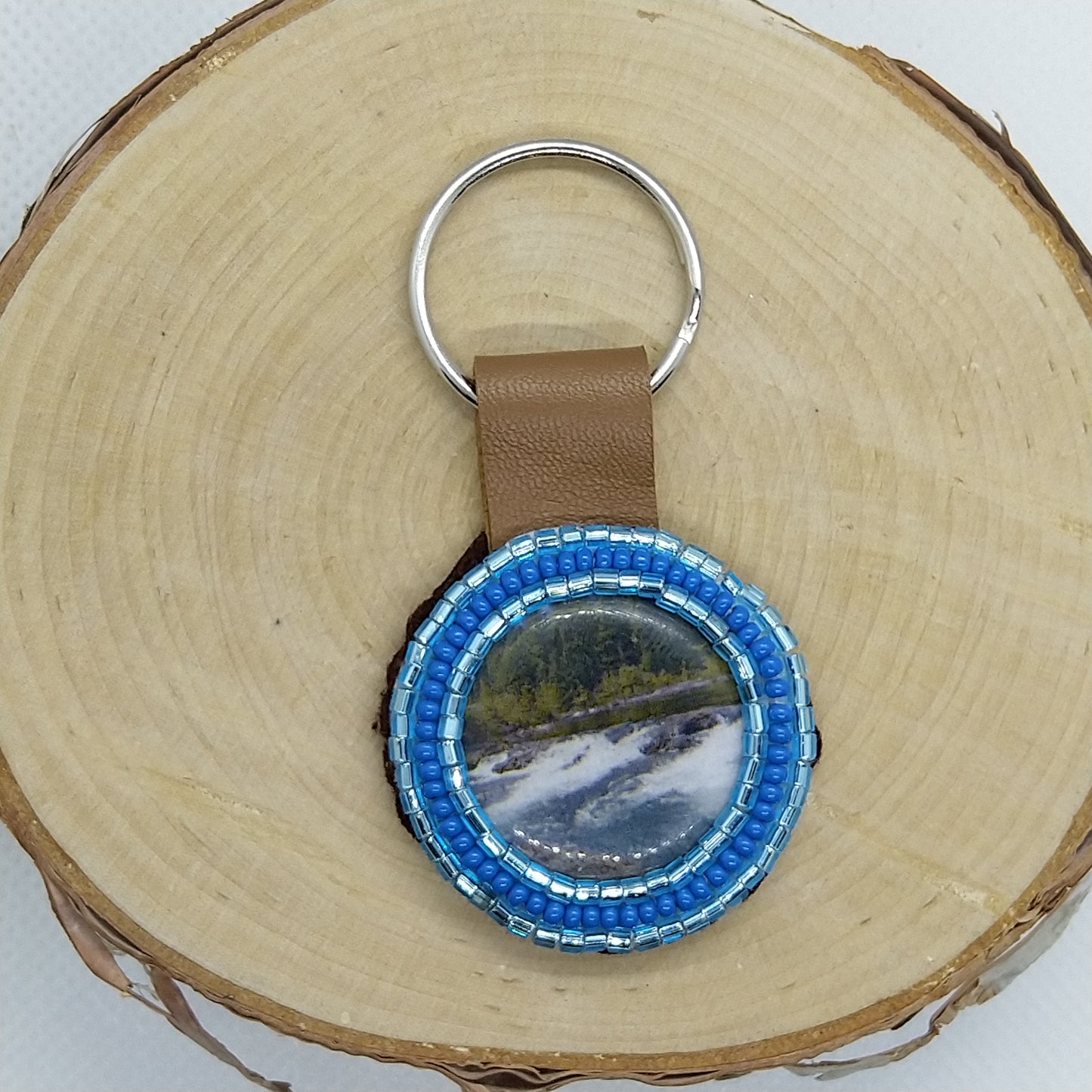 Keychain - Campbell River Small Waterfall