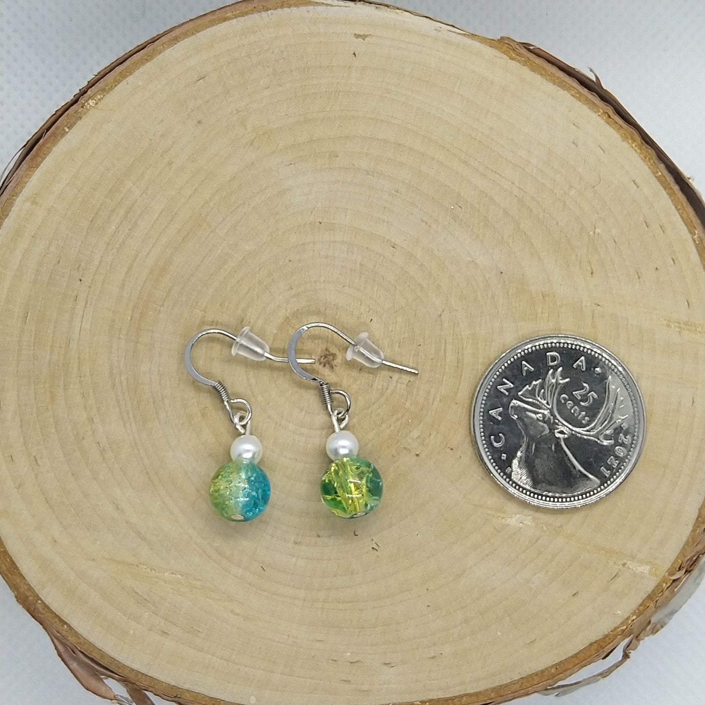 Earrings - Cracked Glass Collection